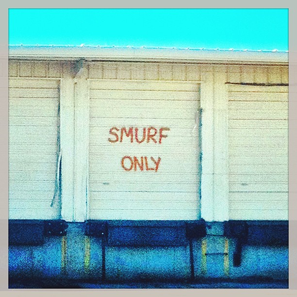 Smurf Only?!