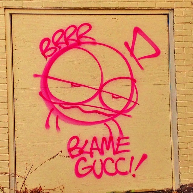 Blame Gucci