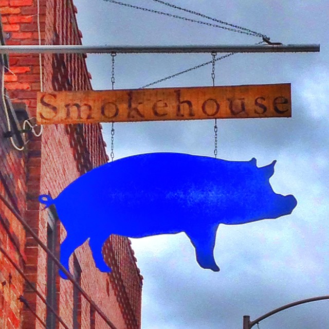 A Blue Pig